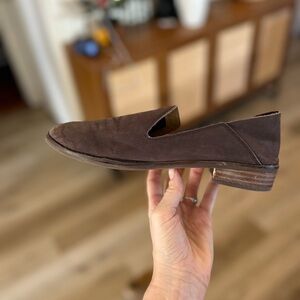 Lucky Brand Dark Brown Men's Slip-On Loafers